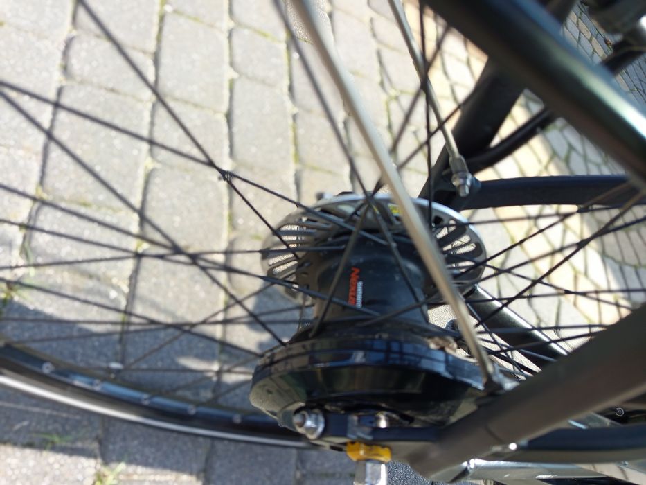 Rower elektryczny Gazelle Sparta Orange C7  koła 28 rozm L 49