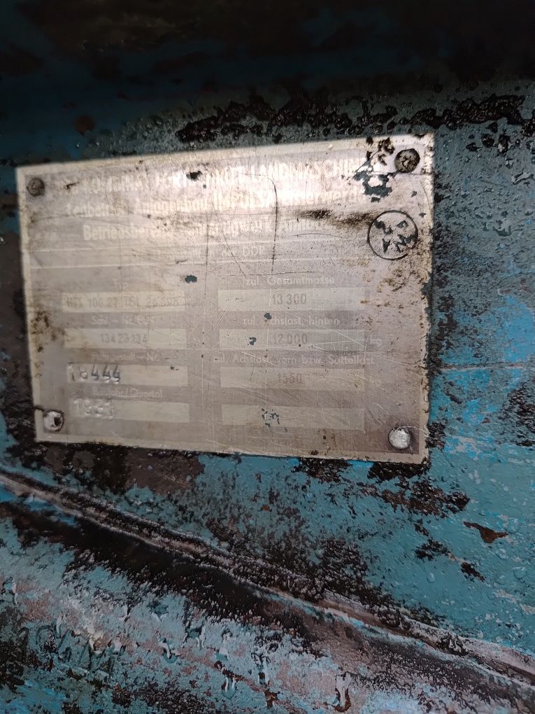 Hts 100 beczkowóz fortschritt