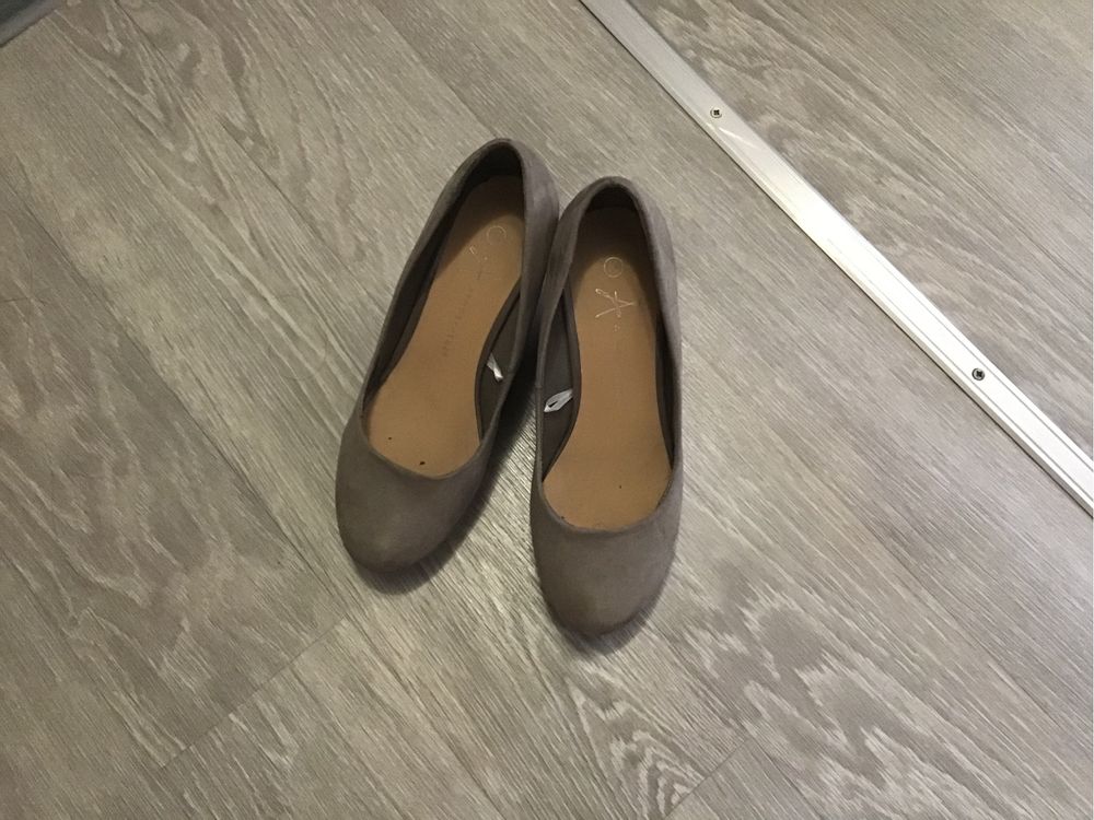Туфли замшевые р-р 36