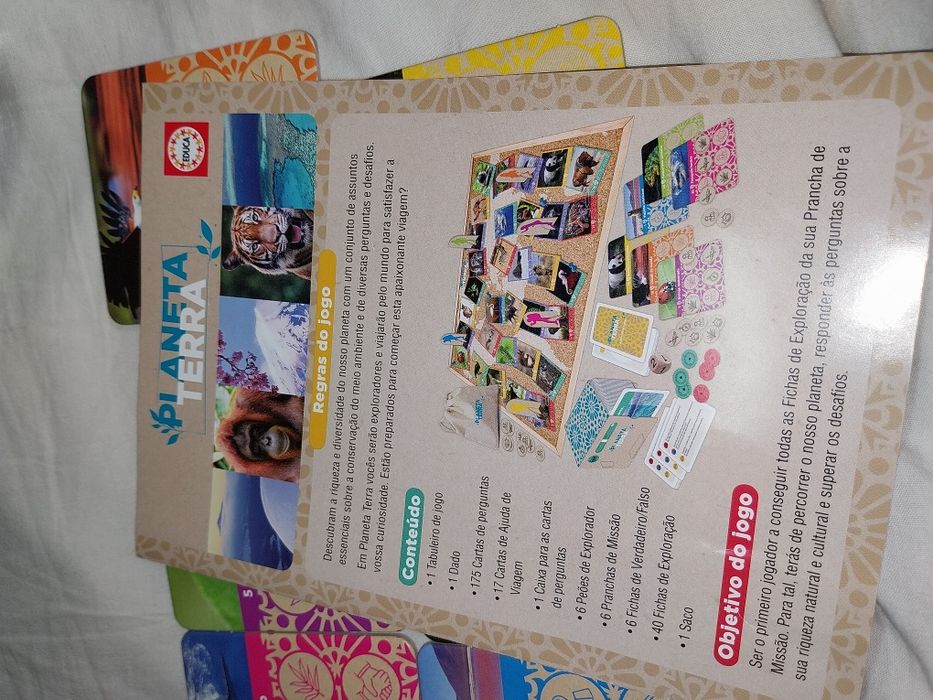Jogo de tabuleiro: Planeta Terra
