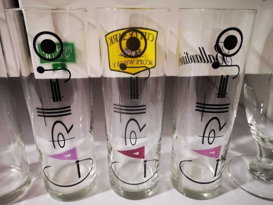 Copos vidro DISCOTECAS