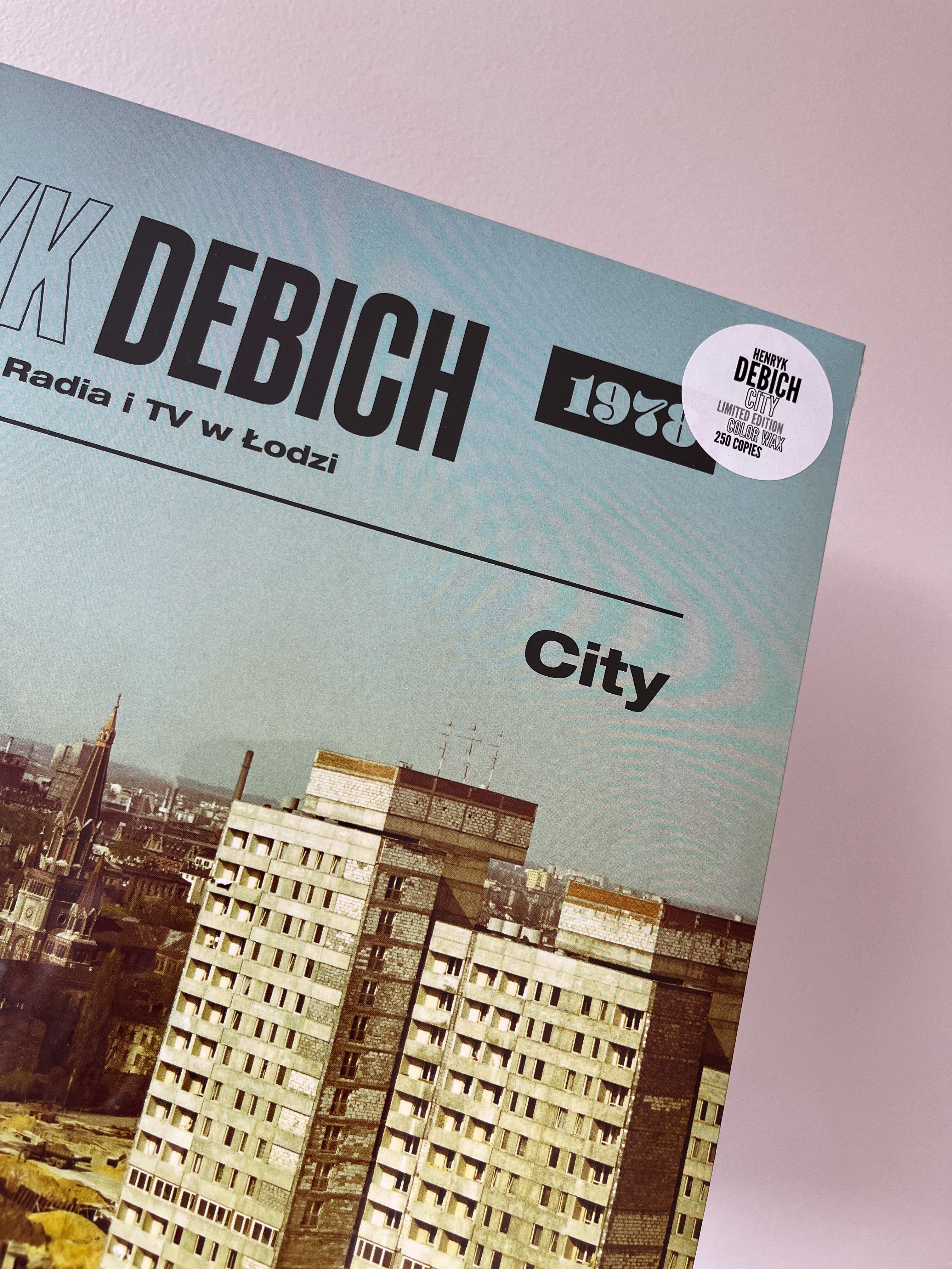 Henryk Debich City LP kolorowy winyl limit