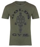 Koszulka gold's gym gold siłownia oliwkowa XL
