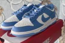 Buty Nike dunk niebieskie damskie buty nike oryginalne nike dunk blue