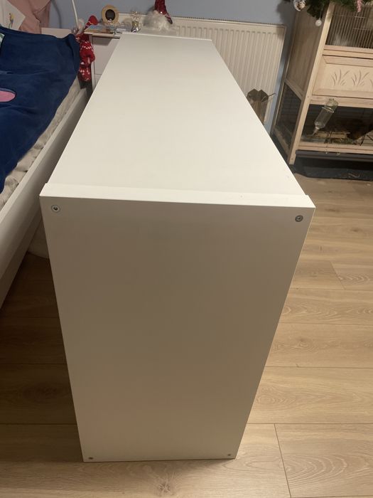 Regal ikea kallax z drzwiczkami