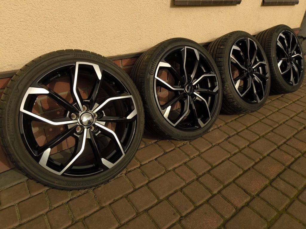 →Felgi+opony Brock 18x7,5 5x100 keskin oz bbs ultra Sparco Borbet cvr