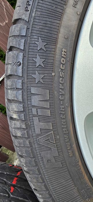 Koła z bardzo ładnymi letnimi oponami 5x120