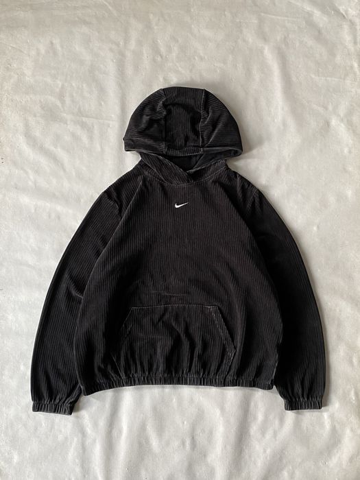 Nike Center Swoosh Velour Hoodie худи велюровый найк центр свуш
