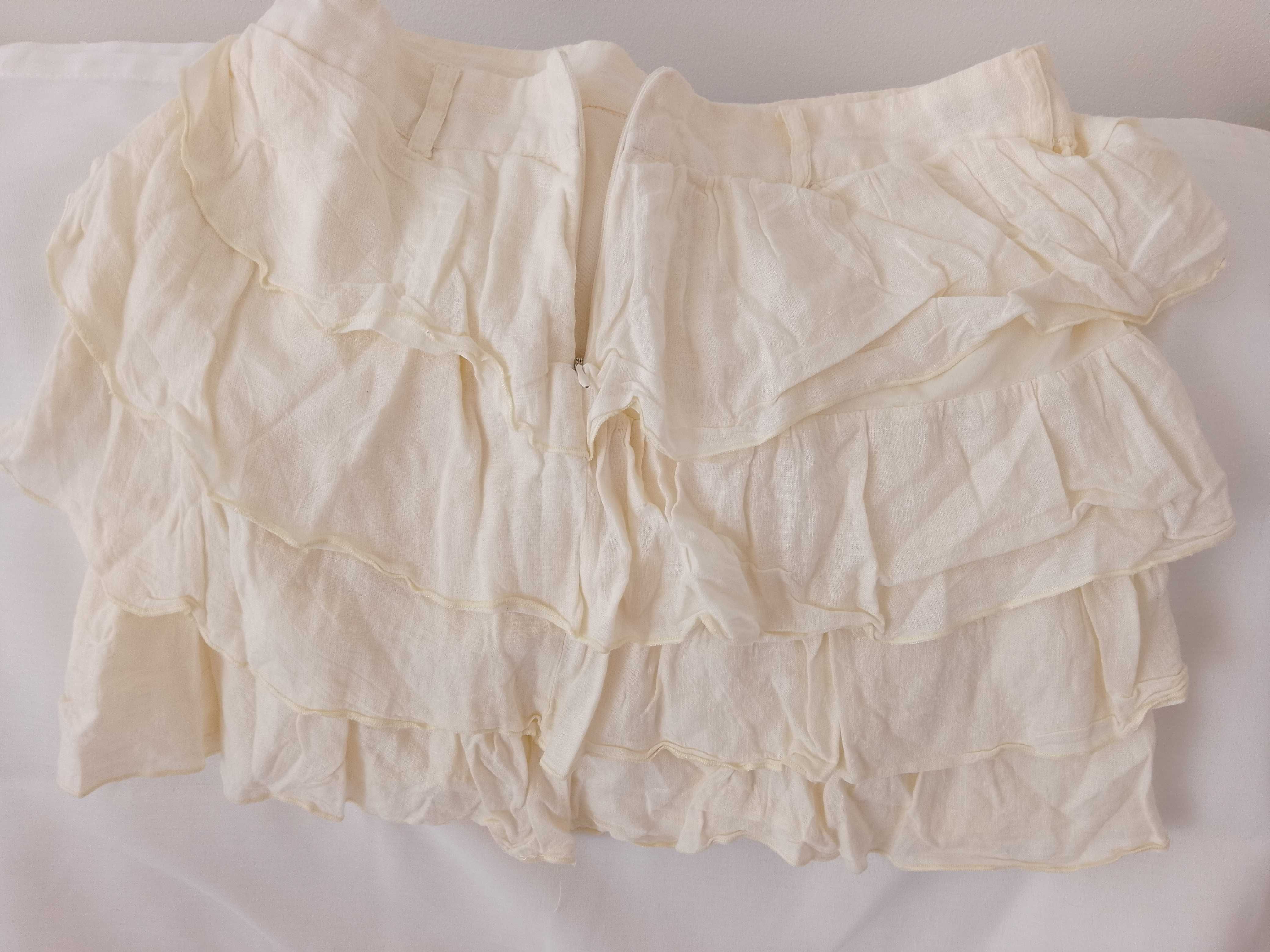 Vestido Bershka L amarelo claro