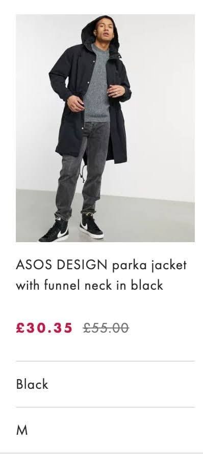 Продаю куртку теплую ASOS  DESIGN