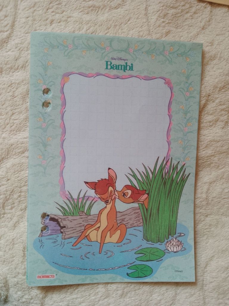 Karteczka kolekcjonerska Bambie