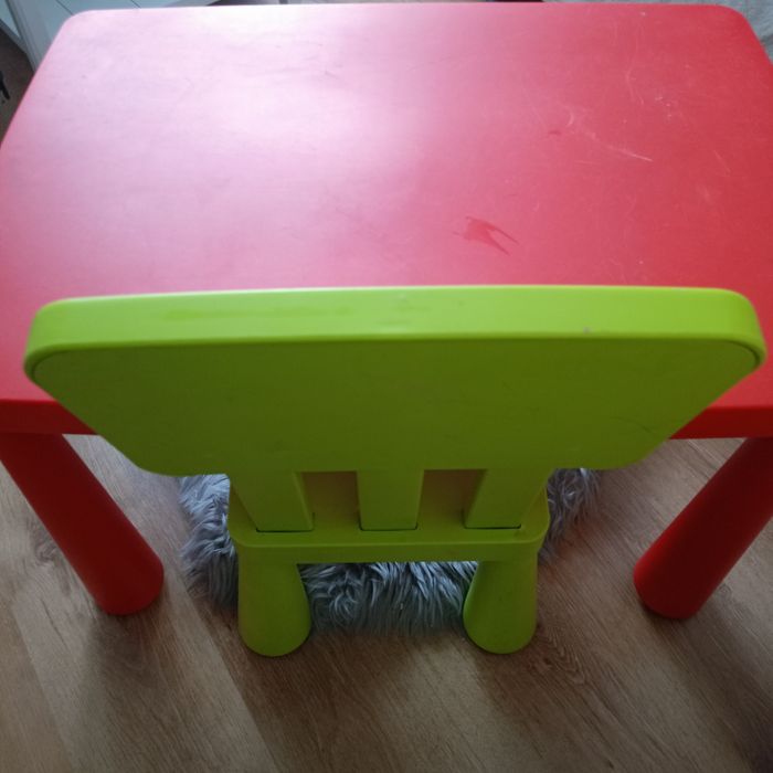IKEA stolik + krzesło