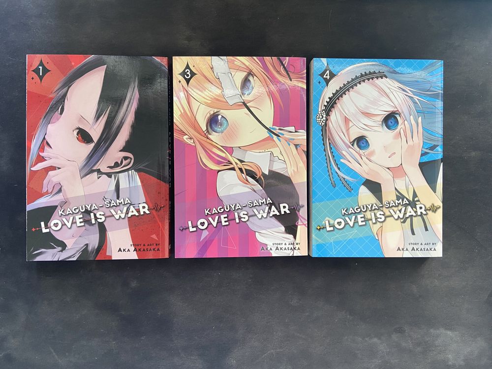 Mangas LOVE IS WAR - Novo