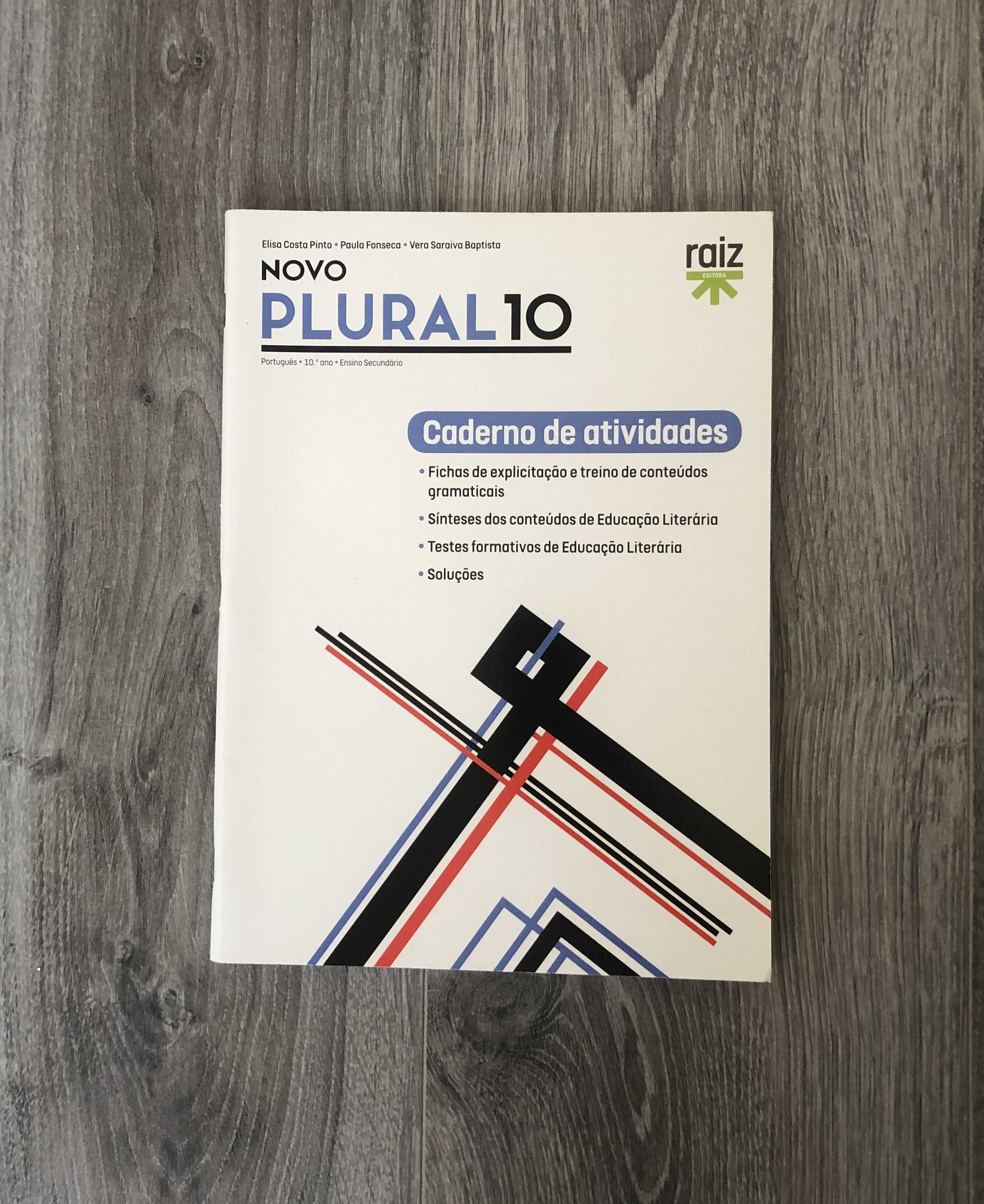 Caderno de atividades de Português 10º ano (Plural 10)