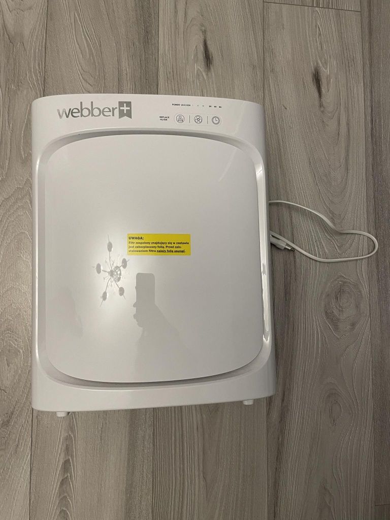 Oczyszczacz powietrza Webber - jonizacja - lampa UV