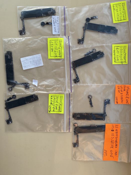 Iphone 7 , 8   материнська плата Icloud lock