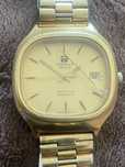 Tissot Seastar Quartz Vintage lata 70te złocony sprawny