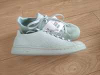 Sneakersy adidas Stan Smith siateczka miętowy 36 37 trampki