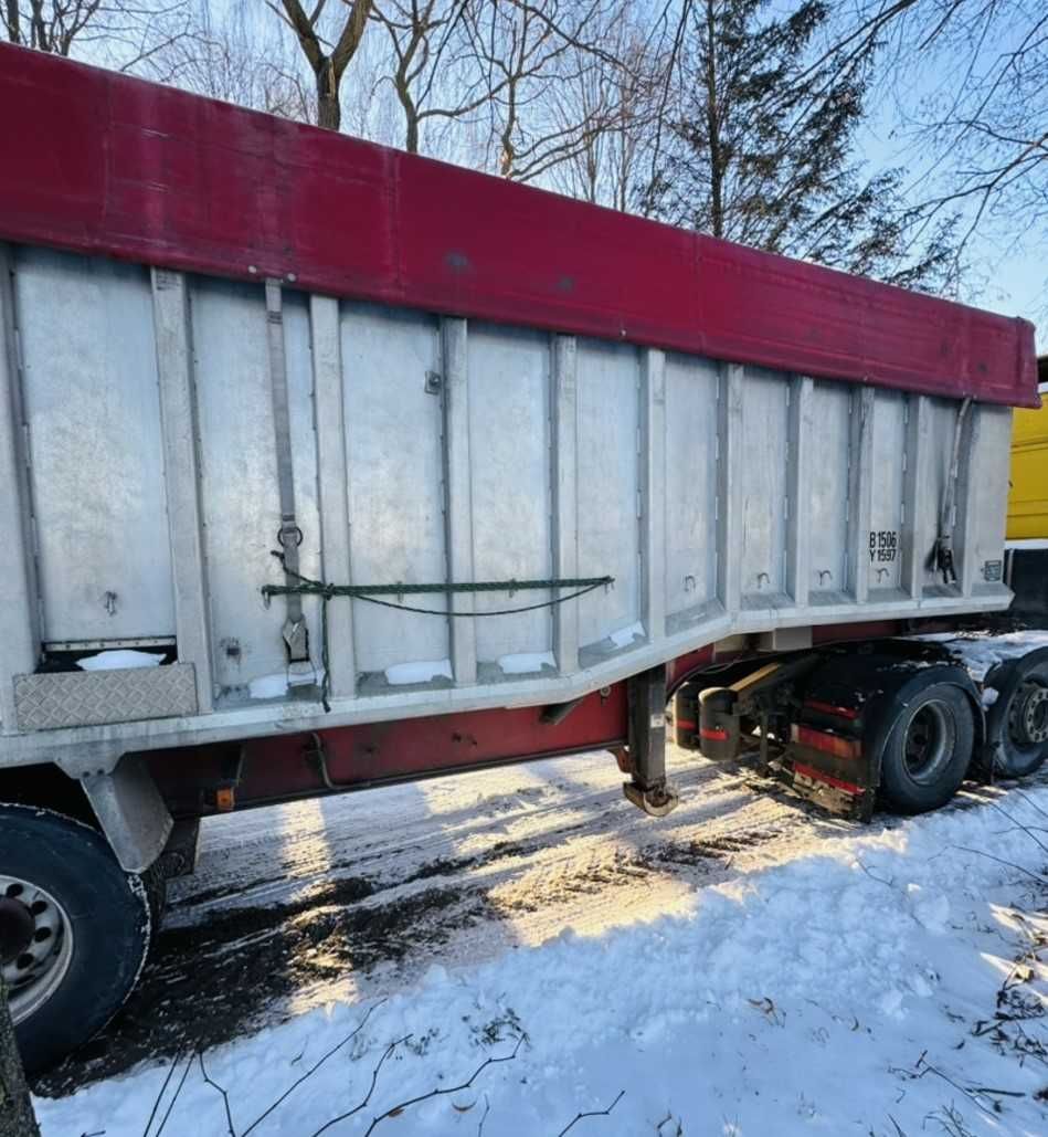 Напівпричіп самоскид Fruehauf DJD TA3 зерновоз 50м3 з Європи