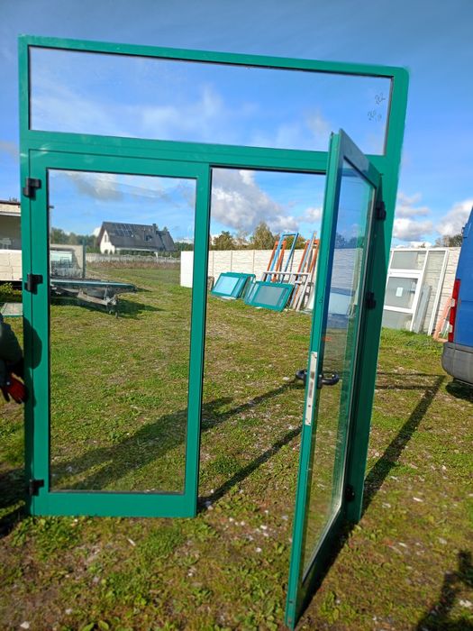 Drzwi aluminiowe używane z Niemiec super stan dostawa gratis cały Kraj