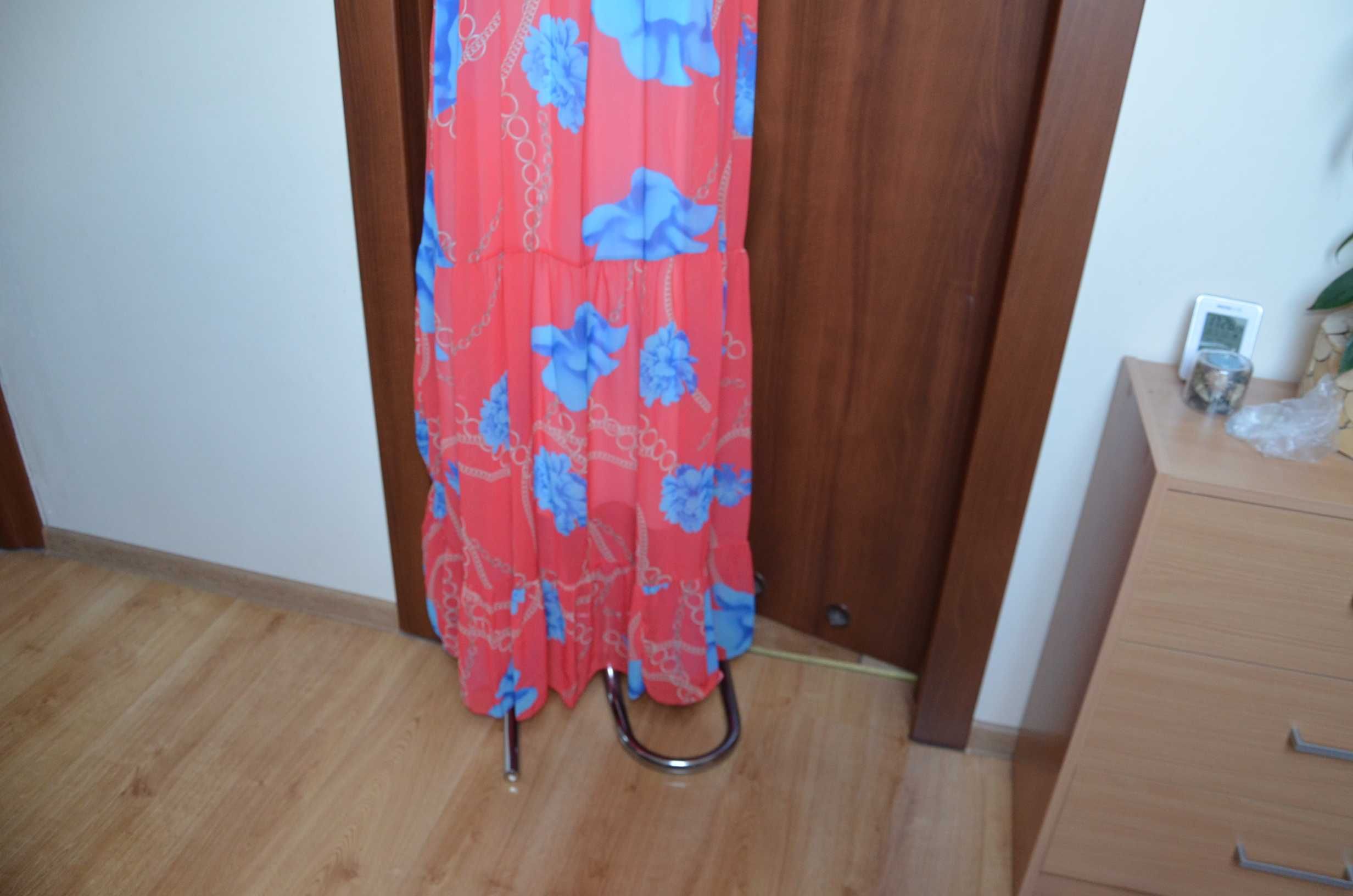 Piekna dluga sukienka r.42
