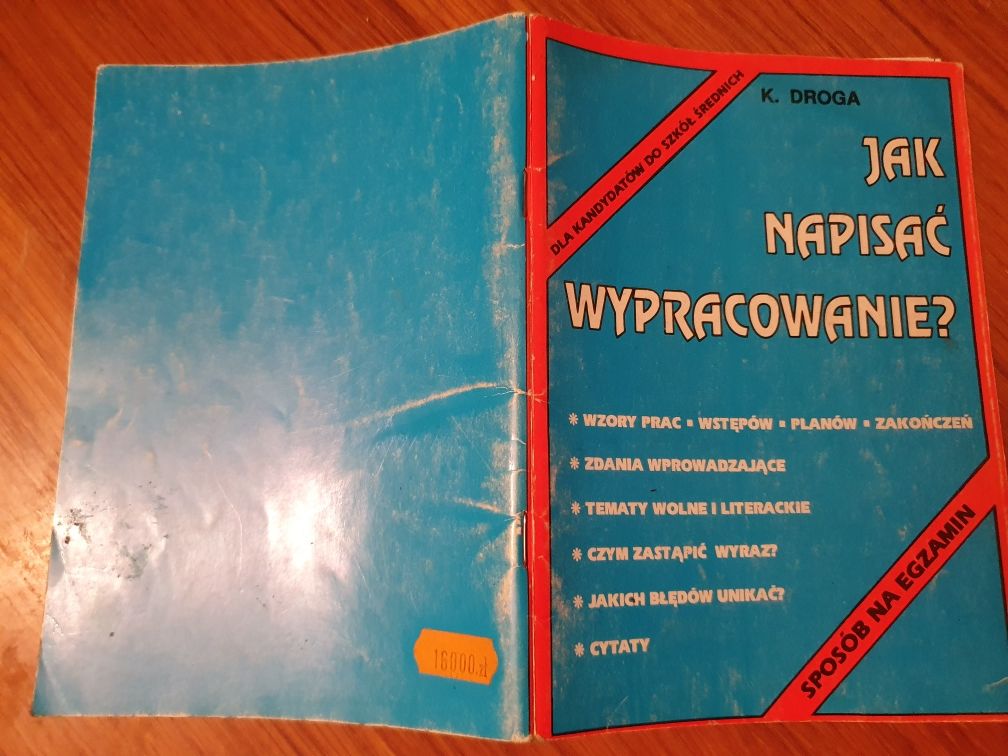 Jak napisać wypracowanie ? - Katarzyna Droga