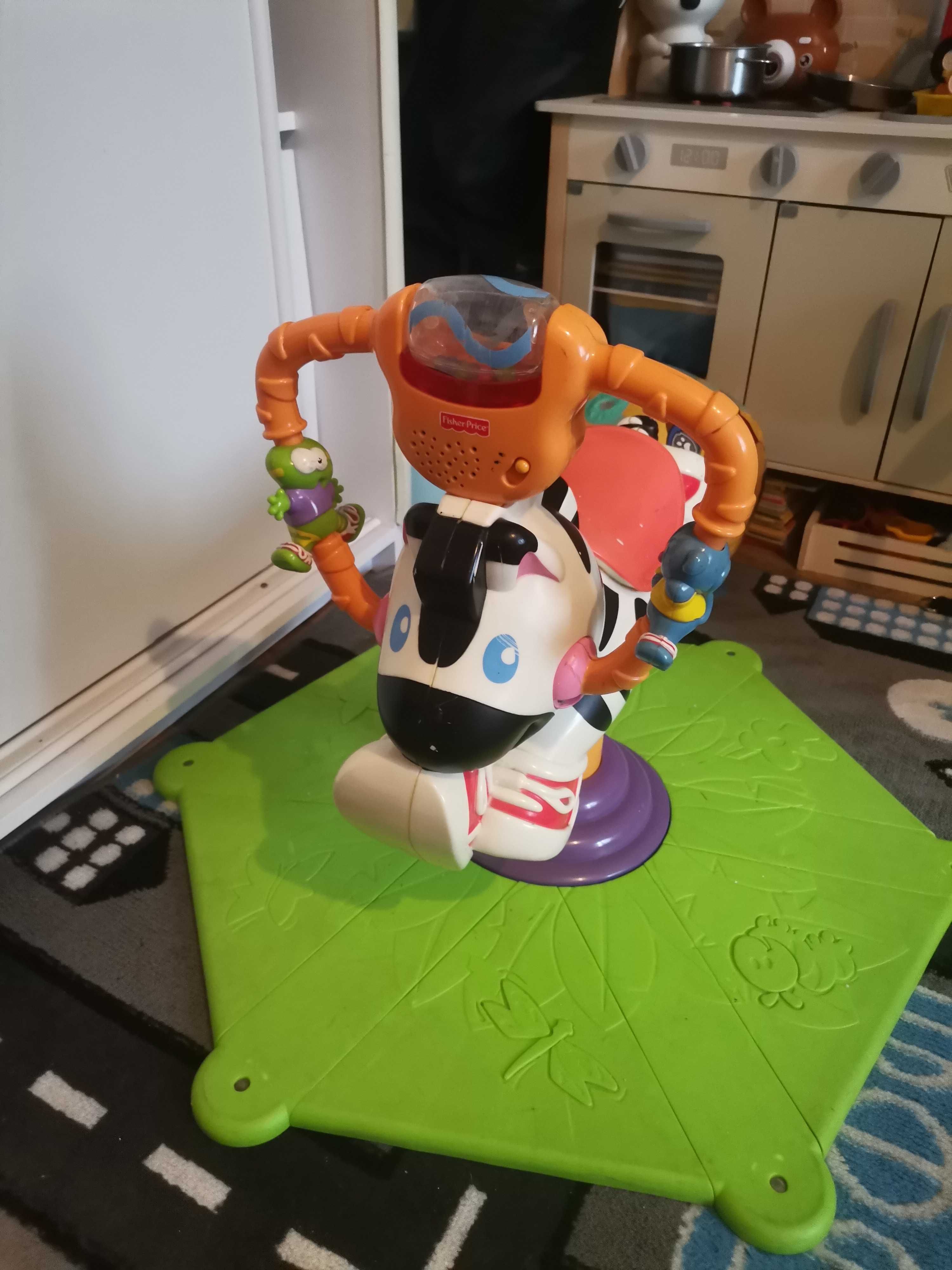 Skoczek zebra fisher - price