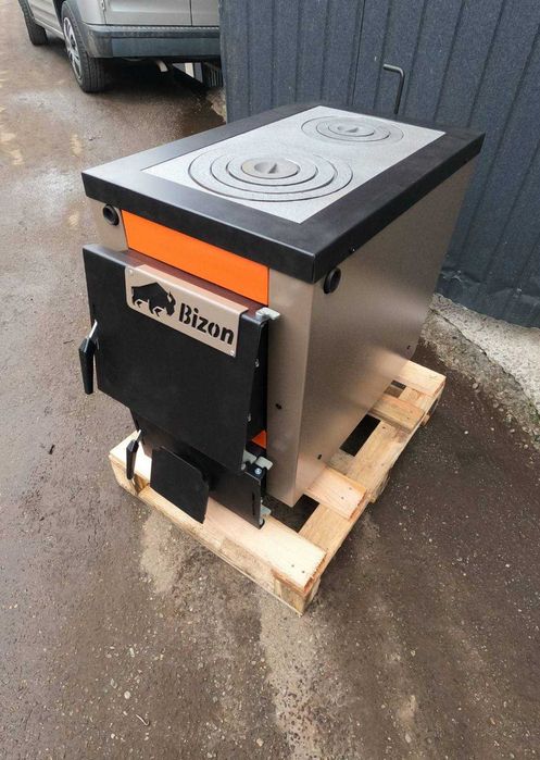 Хіт! Котел твердопаливний Bizon. Твердотопливный котел.