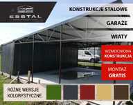 *Garaż Blaszany - Schowek -Garaże Blaszane ,Wiatka ogrodowa - ESSTAL*