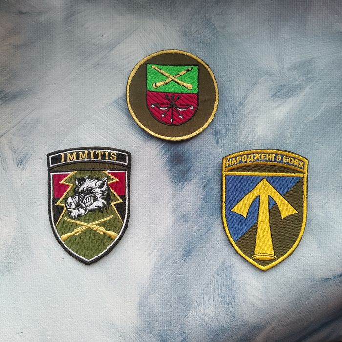 Вишиті шеврони для військових