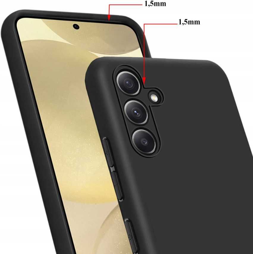 etui do SAMSUNG GALAXY S24 matowe case + SZKŁO SZYBKA 9H