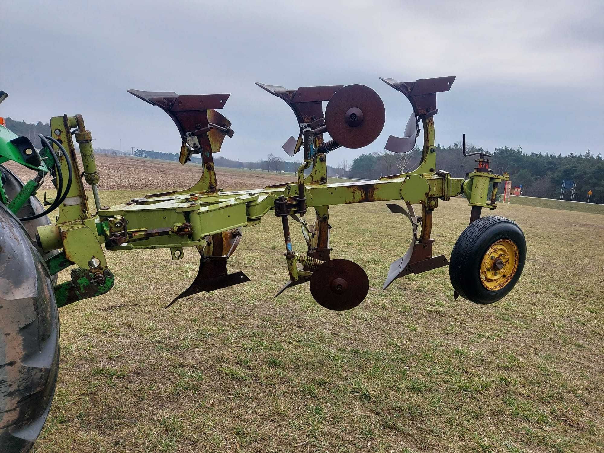 Pług obrotowy Fortschritt 3 skibowy Oryginał