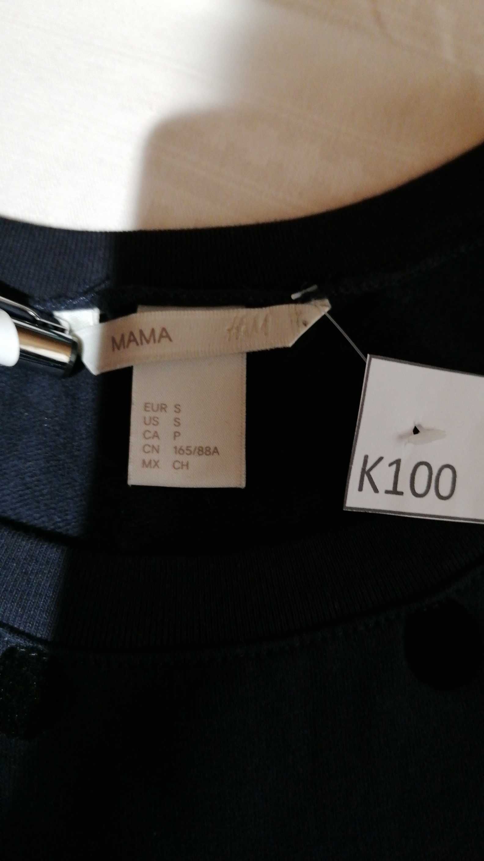 K/100 Bluzka ciążowa H&M mama  r. S
