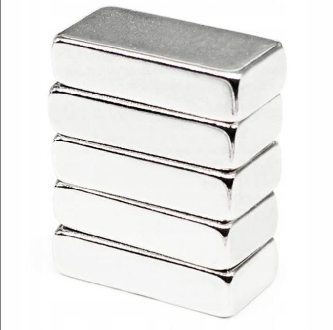 Magnesy neodymowe 25x10x5 mm, N42 sztabki Łódź Centrum, Jakość, Cena