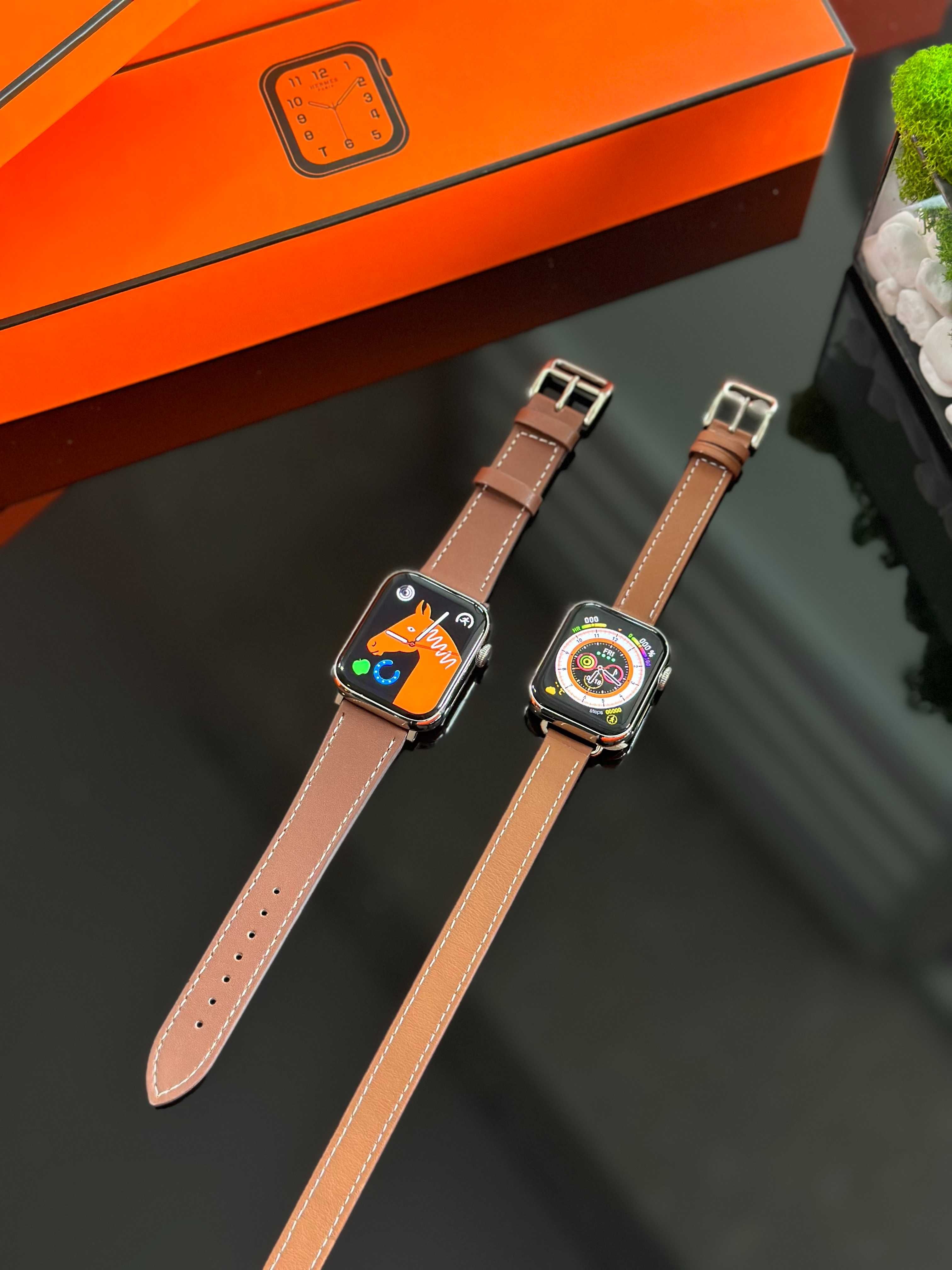 Стильний Смарт Годинник Smart Watch Hermes 41\45мм опт/дроп