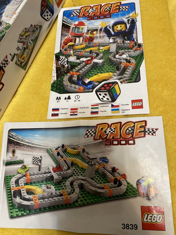 Gra RACE 3000 LEGO 3839