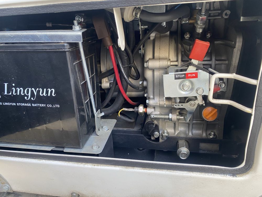 Продам дизельный Генератор Gucbir 8000S 8 kVA + Короб + Кабель 45м