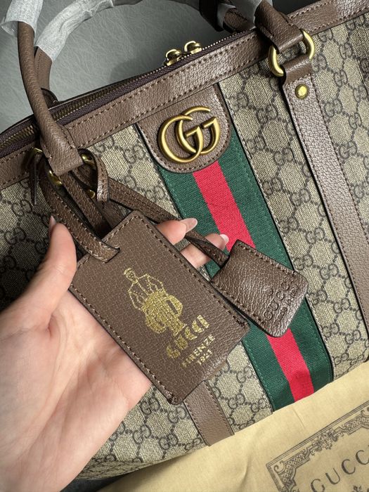 Сумка дорожня Gucci шоппер велика 50см