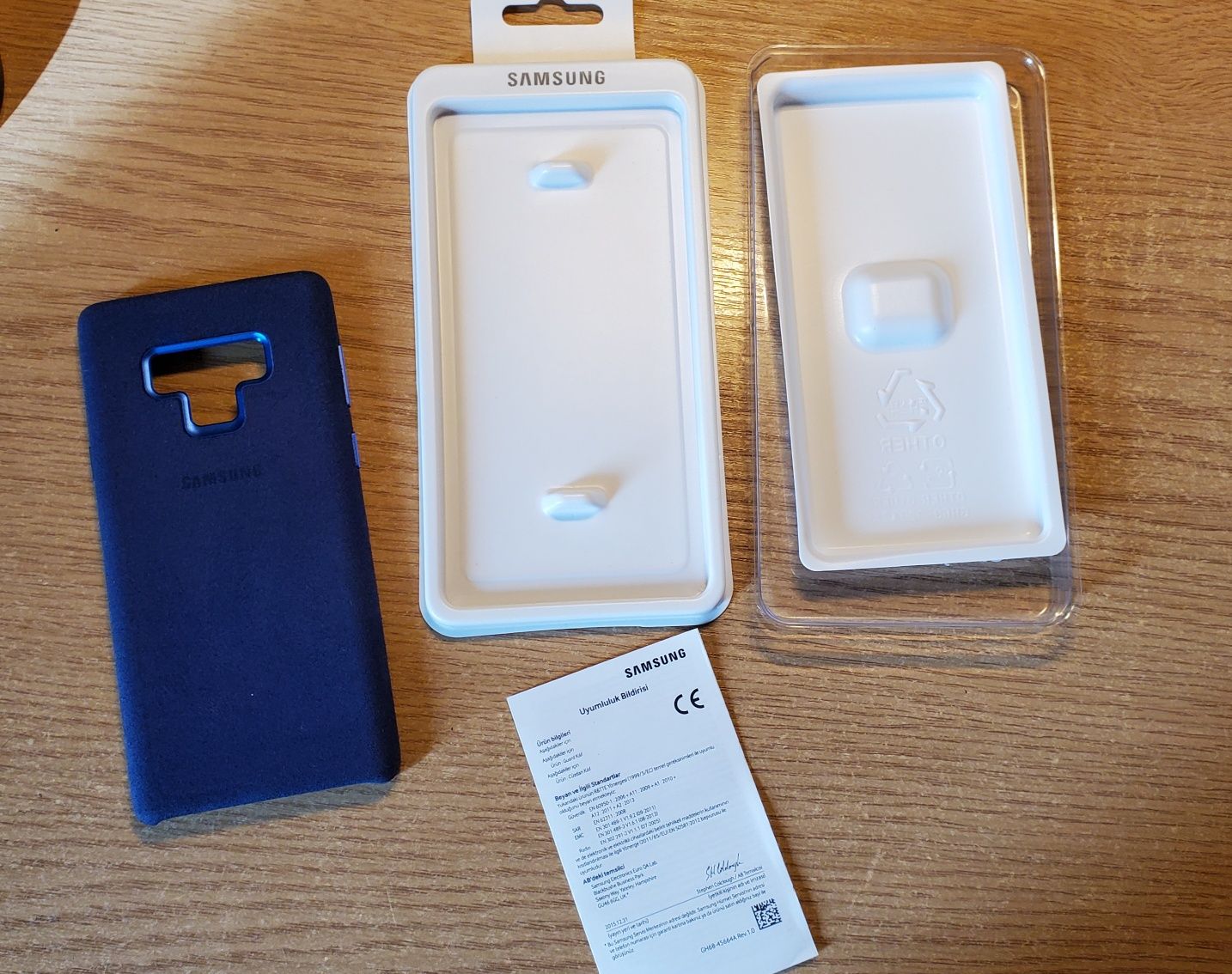 Samsung galaxy note 9 Alcantara cover