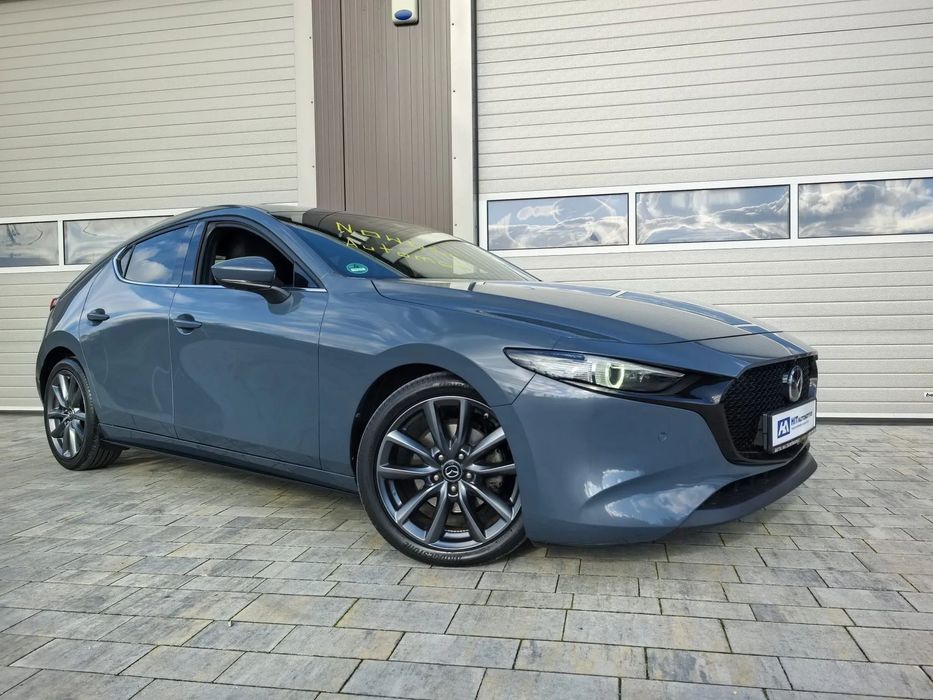 Mazda 3 2.0 / automat / 100% oryginał/ LED/ HEAD-UP/ jak nowy / black edition/