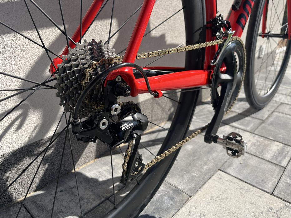 Rose Pro Sl Shimano 105 (roz. 57), koła carbon. Caly na carbon ZIPP