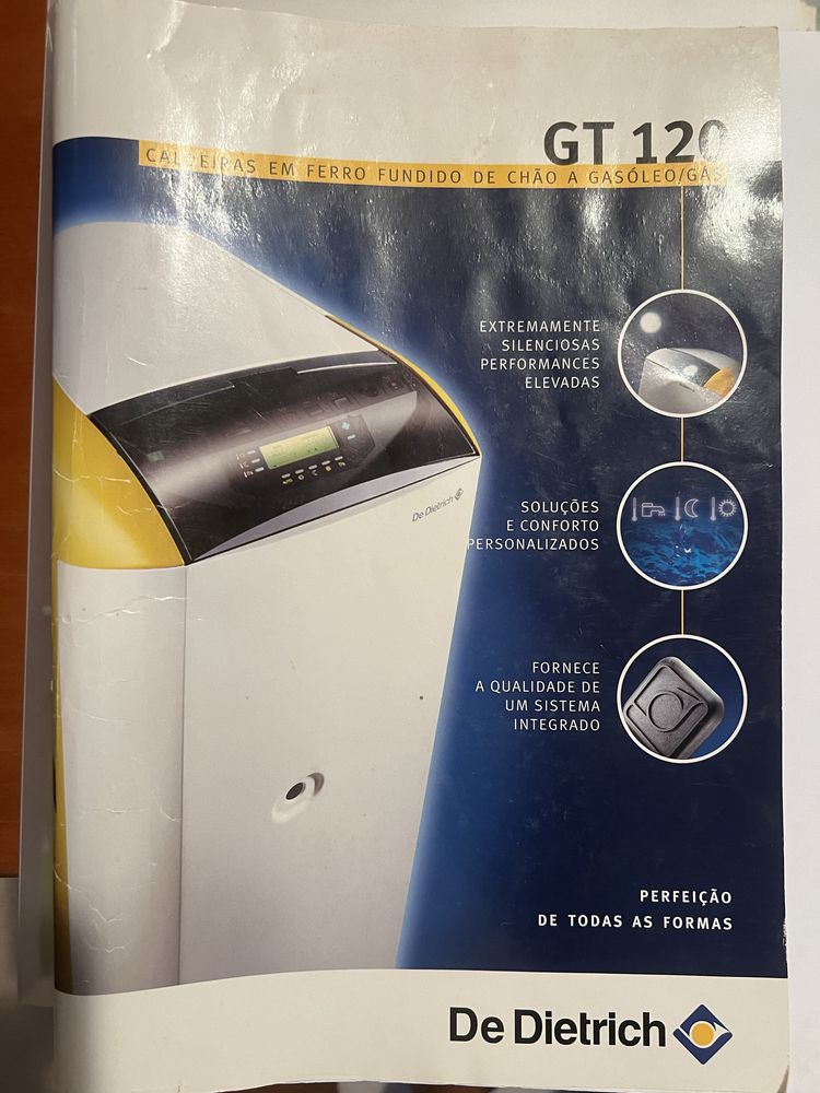 Peças Caldeira a Gás De Dietrich GT 120 - Queimador Gás + Diematic 3