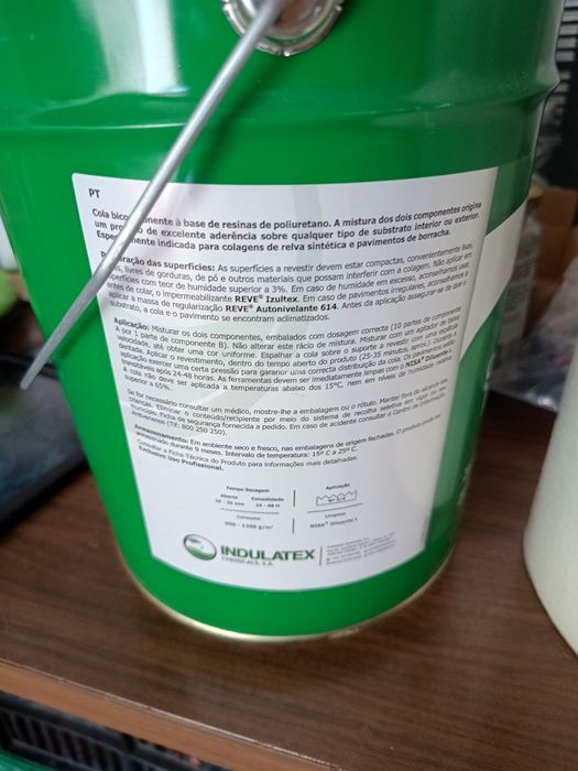 Cola e tela de união