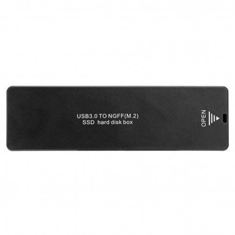 Adaptador USB3.0 para discos SSD M.2NGFF 2242, 2260, 2280mm-NOVO