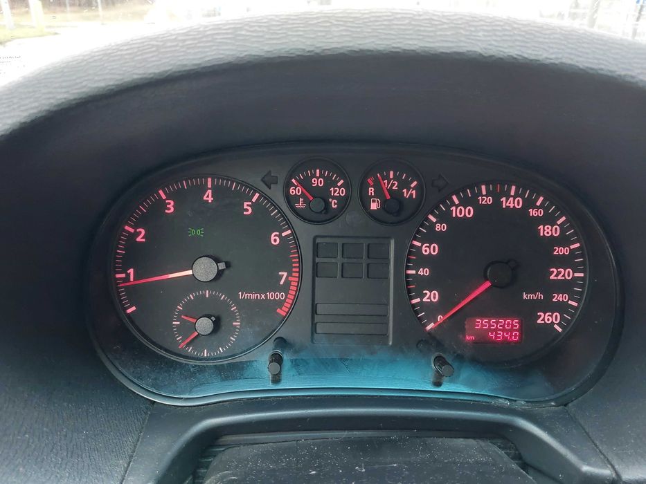 Audi A3 1.6b+lpg Gaz