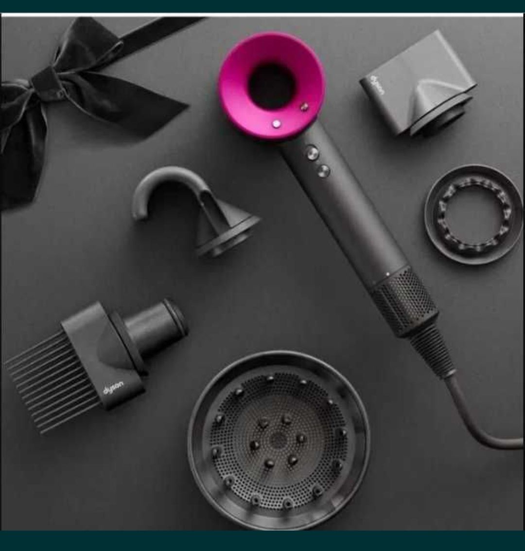 Фен dyson supersonic super hair dryer з 5 насадками