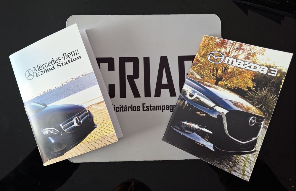 Livros de revisão automóvel com o seu logótipo ou marca