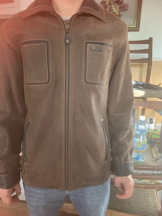 Куртка чоловіча шкіряна
