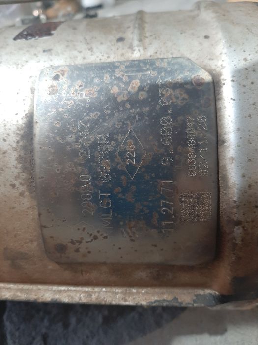 Katalizator Dpf Renault Trafik. Opel Vivaro 2.0DCI