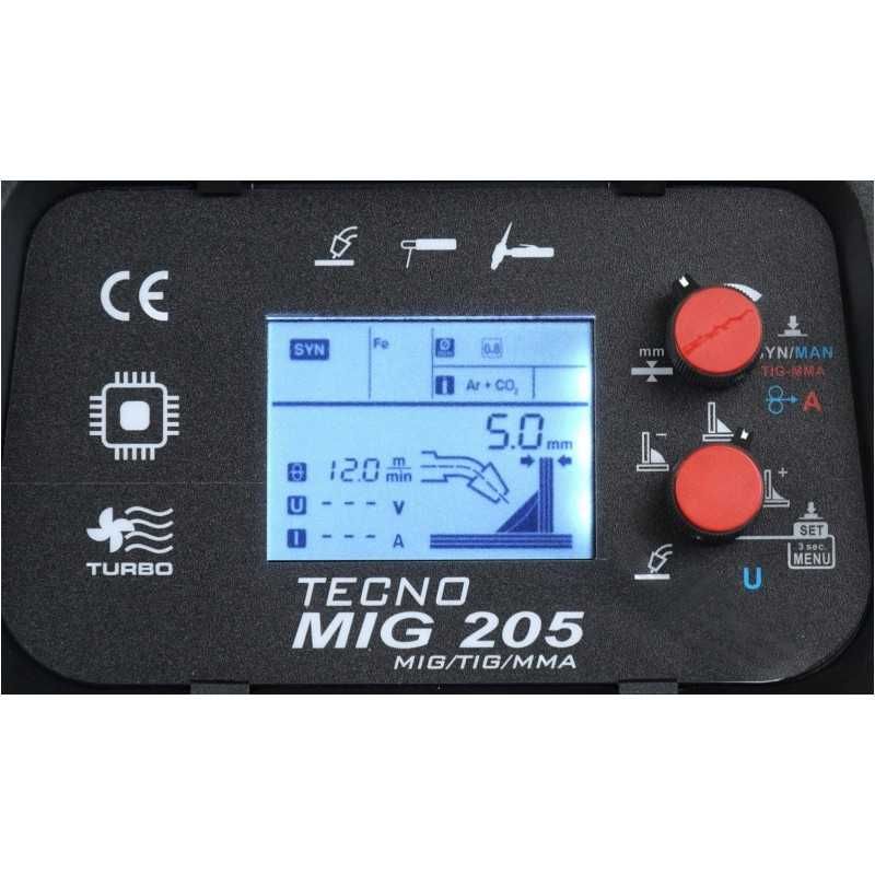 IDEAl Tecnomig 205 LCD Mig/Tig/Mma - półautomat